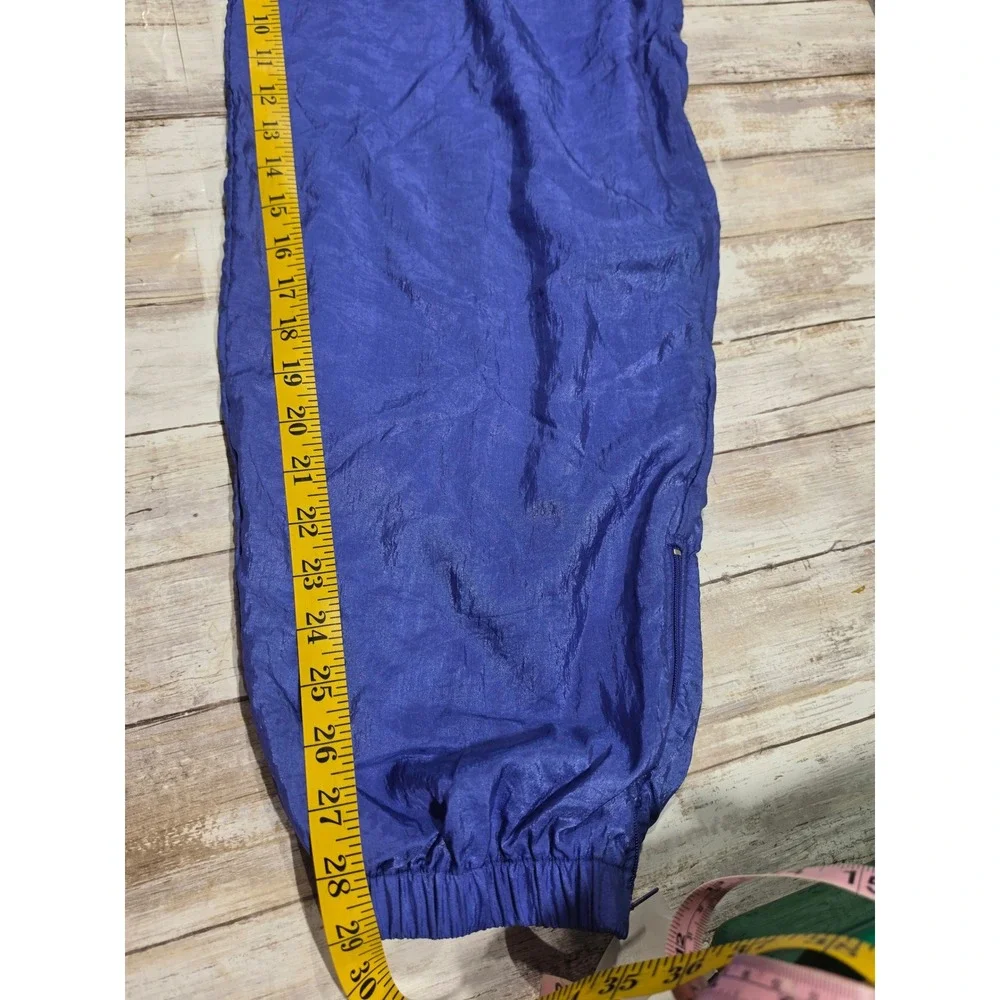 Vintage Laura Katherine Colorblock Tracksuit Blue Pink Windbreaker Set M L